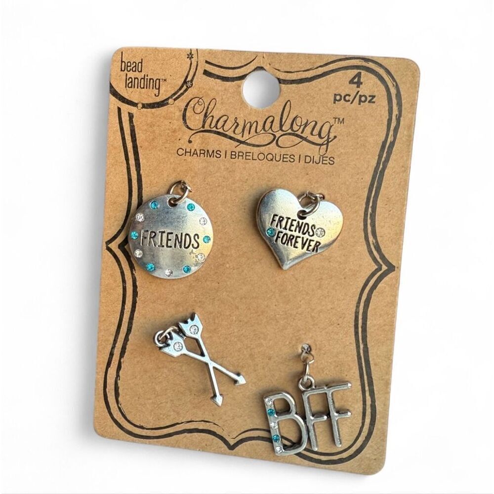 NWT Beads Landing Charmalong BFF Collection Jewelry Necklace Charm Pendant
